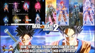 How to install xenoverse 2 mods on xbox one